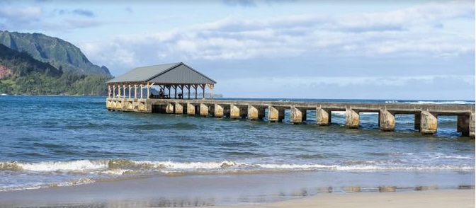 The Hanalei Bay Pier